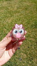 Load image into Gallery viewer, Baby Girl Owl Badge Reel