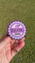 Load and play video in Gallery viewer, Grape Soda Badge Reel