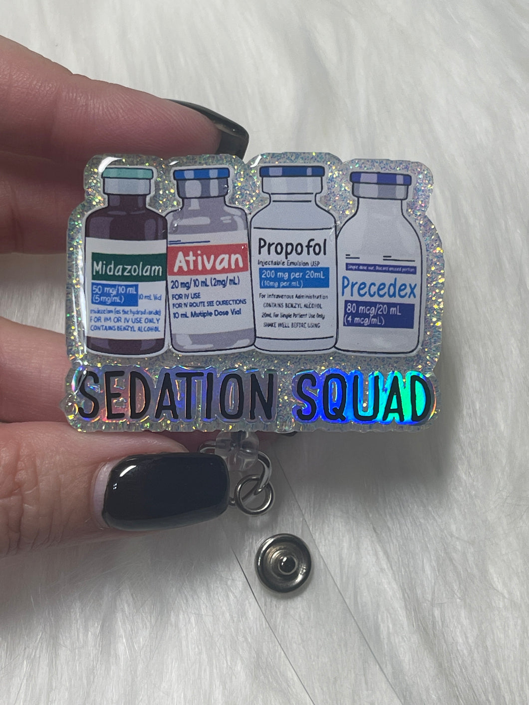 Sedation Squad Badge Reel