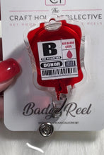 Load image into Gallery viewer, 3D Blood Bag Badge Reel
