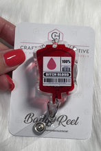 Load image into Gallery viewer, 3D Blood Bag Badge Reel
