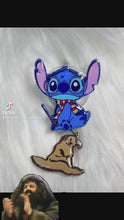 Load and play video in Gallery viewer, Stitch “Harry Potter” Badge Reel
