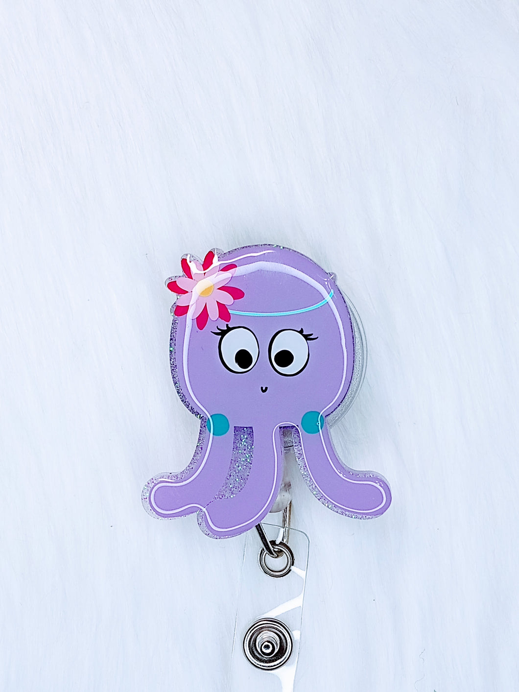 Octopus Badge Reel
