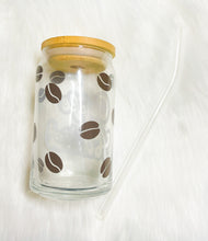 Load image into Gallery viewer, Coffee Addict 16oz Glass Can
