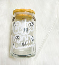 Load image into Gallery viewer, Coffee Addict 16oz Glass Can
