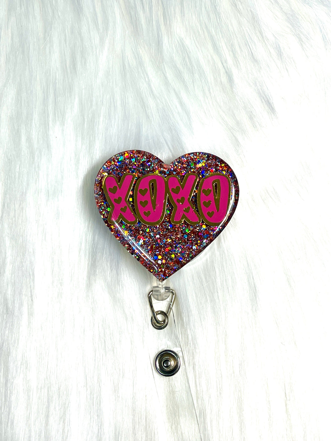 XOXO Heart Badge Reel