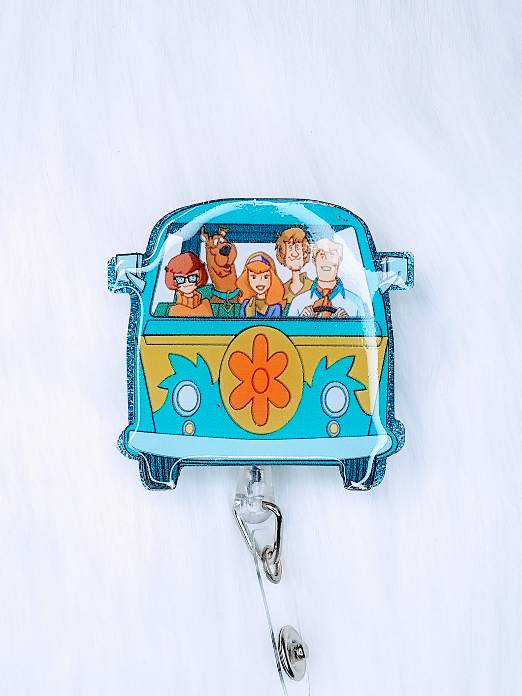 Mystery Machine Badge Reel