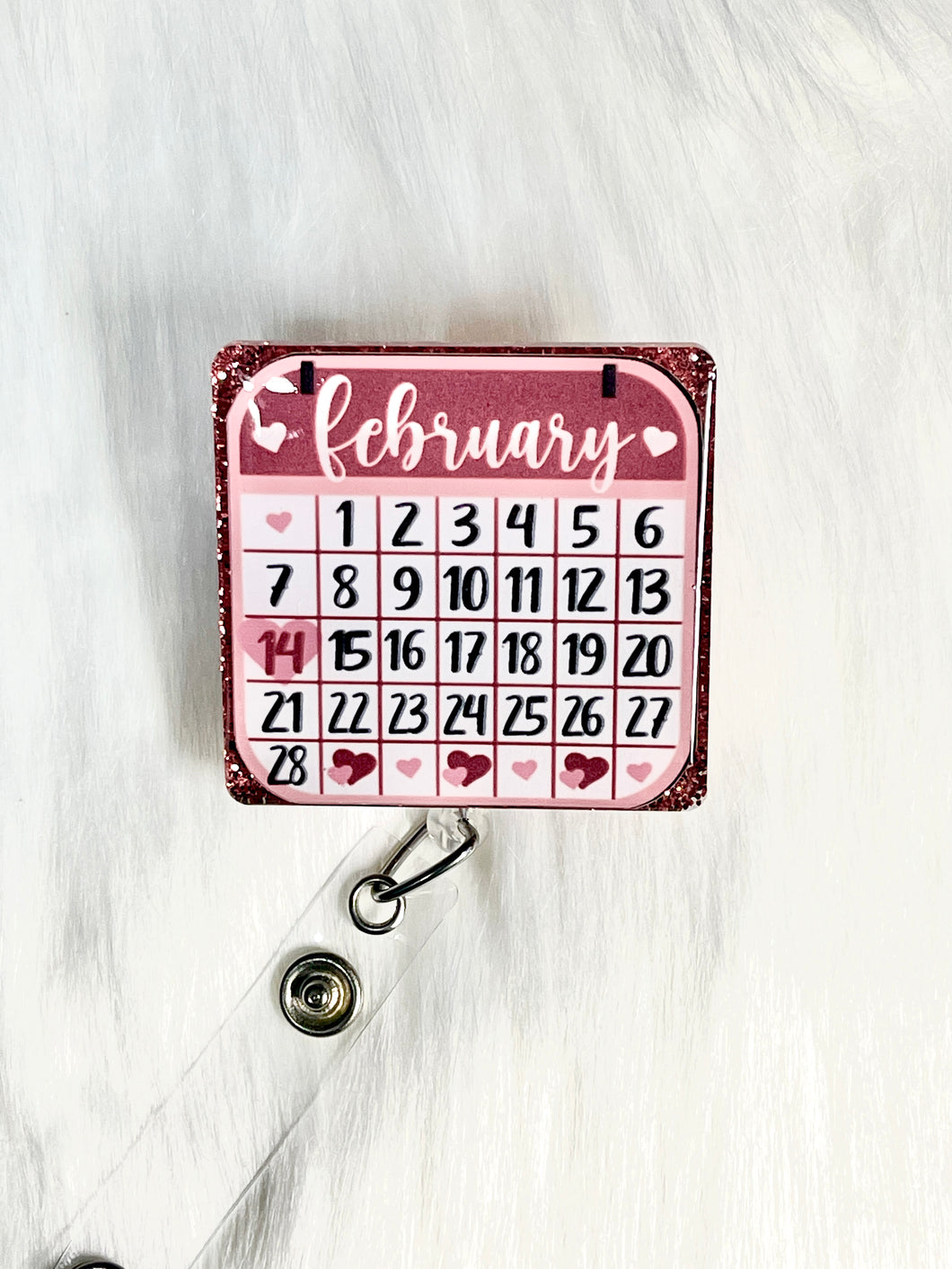 Valentine Calendar Badge Reel